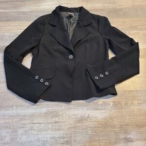 Studio Y medium women's black blazer